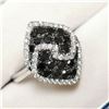 Image 4 : 14K WHITE GOLD DIAMOND(1.25CT)  RING (~SIZE 6.75)