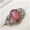 Image 3 : SILVER RUBY  RING