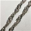 Image 1 : 10K WHITE GOLD  CHAIN (~LENGTH 16INCHES)