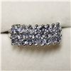Image 1 : SILVER TANZANITE(2CT)  RING