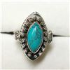 Image 1 : SILVER TURQUOISE  RING