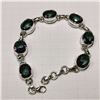 Image 3 : SILVER MYSTIC TOPAZ FLEXIBLE SIZE BRACELET