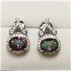 Image 1 : SILVER MYSTIC TOPAZ  EARRINGS