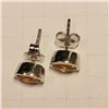 Image 2 : RHODIUM PLATED ST.SILVER CITRINE(2CT)