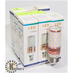 LOT OF 9 NEW LED LIGHT BULBS WARM WHITE
