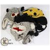 Image 1 : LOT OF 3 ANIMAL FACE TOQUES