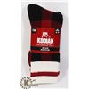 Image 1 : 2PK OF KODIAK WOOL BLEND SOCKS; SIZE M/M