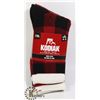 Image 1 : 2PK OF KODIAK WOOL BLEND SOCKS; SIZE M/M