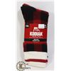 Image 1 : 2PK OF KODIAK WOOL BLEND SOCKS; SIZE M/M
