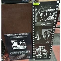 REPRODUCTION OF THE GODFATHER MOVIE POSTER AND