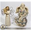 Image 1 : 2 COLLECTIBLE FIGURINES - SARAH'S ANGELS