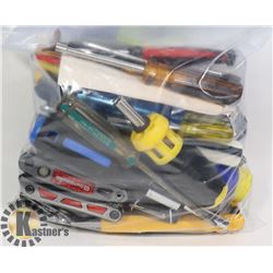 BAG OF HAND TOOLS