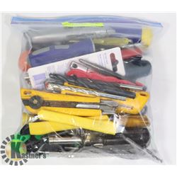 BAG OF HAND TOOLS