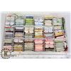 Image 1 : OVER 150 COLOURS OF EMBROIDERY THREAD