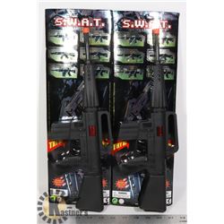 LOT OF TWO KIDS TOY ASSAULT RIFLES