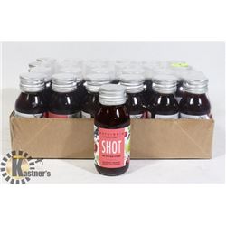 24 CASE OF ORGANIC TEA SHOTS "RED FRUIT" FLAVOR