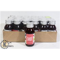 24 CASE OF ORGANIC TEA SHOTS "RED FRUIT" FLAVOR