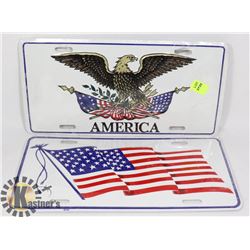 BUNDLE OF NOVELTY LICENSE PLATES