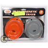 Image 1 : NEW 2PC OVAL MAGNETIC PARTS TRAYS