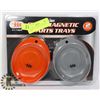 Image 1 : NEW 2PC OVAL MAGNETIC PARTS TRAYS