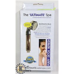 NEW ULTIMATE SPA MINERAL SHOWER SYSTEM