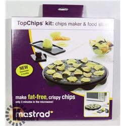NEW TOP CHIPS KIT: CHIPS MAKER & FOOD SLICER