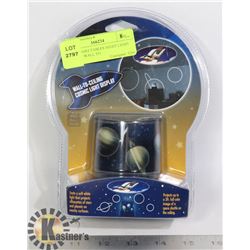 NEW PROJECTABLES NIGHT LIGHT "SPACE" WALL TO
