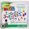 Image 1 : NEW 31PC CRAYOLA DOUGH: LETTER DOUGH KIT