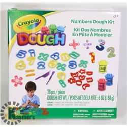 NEW 28PC CRAYOLA DOUGH: NUMBERS DOUGH KIT