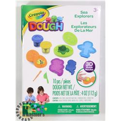 NEW 10PC CRAYOLA DOUGH: SEA EXPLORERS