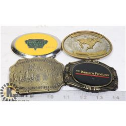 BAG OF ESTATE BELT BUCKLES