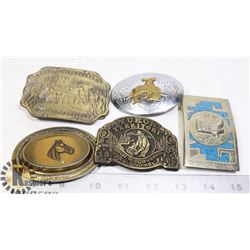 BAG OF ESTATE BELT BUCKLES