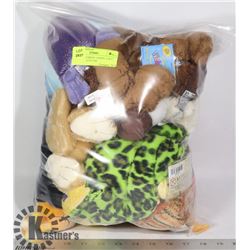 LOT OF 6 WEBKINZ "ADOPT A PET" COLLECTIBLE PLUSH
