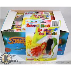 RETAIL DISPLAY OF SNAPPER HAND TOYS