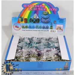 RETAIL DISPLAY OF RAINBOW SCIENCE TOYS