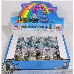 RETAIL DISPLAY OF RAINBOW SCIENCE TOYS
