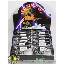 RETAIL DISPLAY OF SHOCK GUN TOYS