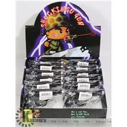 RETAIL DISPLAY OF SHOCK GUN TOYS