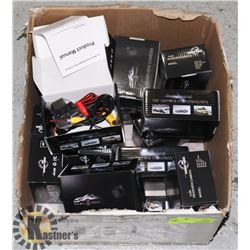 BOX OF REVIEW CAMERAS