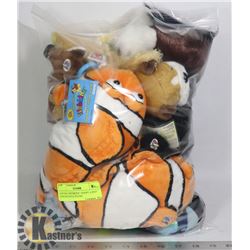 LOT OF 6 WEBKINZ "ADOPT A PET" COLLECTIBLE PLUSH