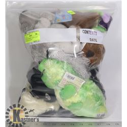 LOT OF 6 WEBKINZ "ADOPT A PET" COLLECTIBLE PLUSH