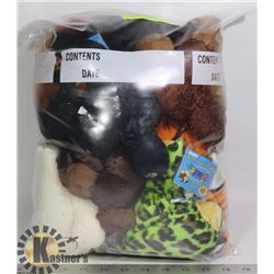 LOT OF 6 WEBKINZ "ADOPT A PET" COLLECTIBLE PLUSH