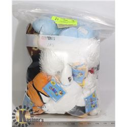 LOT OF 6 WEBKINZ "ADOPT A PET" COLLECTIBLE PLUSH
