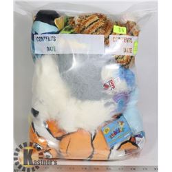 LOT OF 6 WEBKINZ "ADOPT A PET" COLLECTIBLE PLUSH