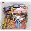 Image 1 : 24PCS OF ASSORTED CHOCOLATE, GUMS AND CANDY