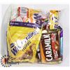 Image 1 : 24PCS OF ASSORTED CHOCOLATE, GUMS AND CANDY