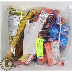 24PCS OF ASSORTED CHOCOLATE, GUMS AND CANDY