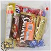 Image 1 : 24PCS OF ASSORTED CHOCOLATE, GUMS AND CANDY