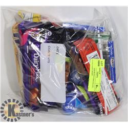 24PCS OF ASSORTED CHOCOLATE, GUMS AND CANDY