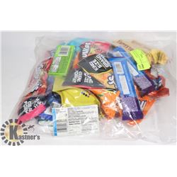 24PCS OF ASSORTED CHOCOLATE, GUMS AND CANDY